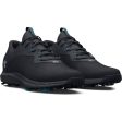 Under Armour Charged Draw 2 Wide Fit Waterproof Spiked Shoes - Black Steel Supply