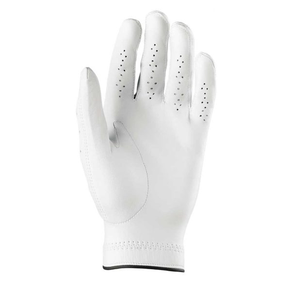 Wilson Conform Cabretta Leather Golf Glove - White Discount