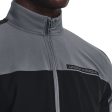 Under Armour Storm Windstrike Full Zip Pullover - Black Pitch Grey Hot on Sale