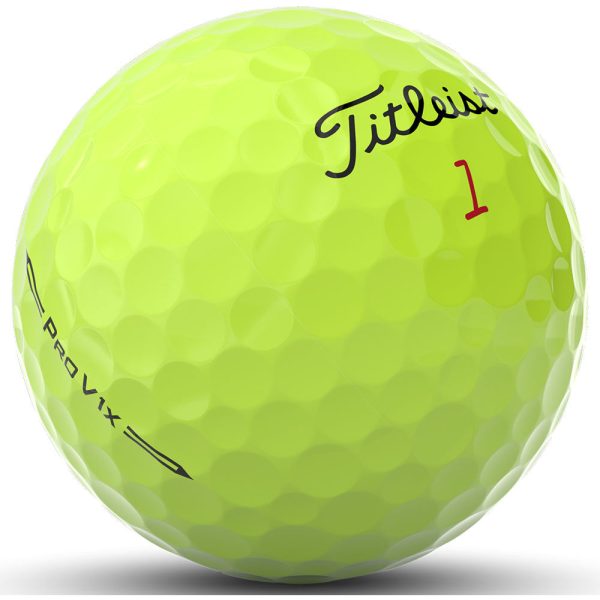 Titleist Pro V1x Golf Balls - Yellow - 12 Pack Cheap