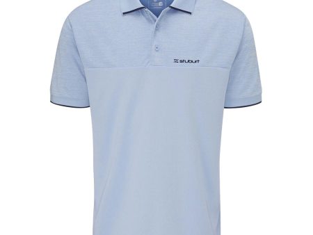 Stuburt Shipley Polo Shirt - Sky Marl Online Sale