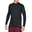 Under Armour ColdGear Mock Fitted Golf Base Layer - Black Cheap