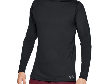 Under Armour ColdGear Mock Fitted Golf Base Layer - Black Cheap