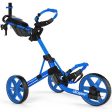 Clicgear 4.0 3-Wheel Push Trolley - Blue Online now