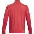 Under Armour Armour Fleece 1 4 Zip Pullover - Chakra Red Online Sale