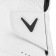 Callaway Dawn Patrol Leather Golf Glove - White Online Sale