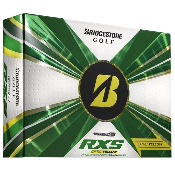 Bridgestone Tour B RXS Golf Balls - Yellow - 12 Pack Online Sale