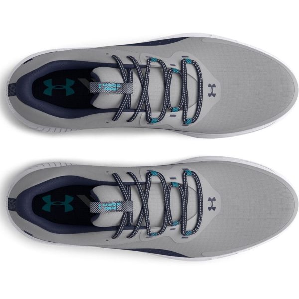 Under Armour Charged Draw 2 Waterproof Spikeless Shoes - Mod Grey Midnight Navy Online now