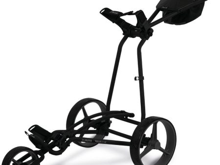 Big Max Autofold X 3-Wheel Push Trolley - Black on Sale