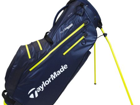 TaylorMade FlexTech Waterproof Stand Bag - Navy Yellow Online Sale