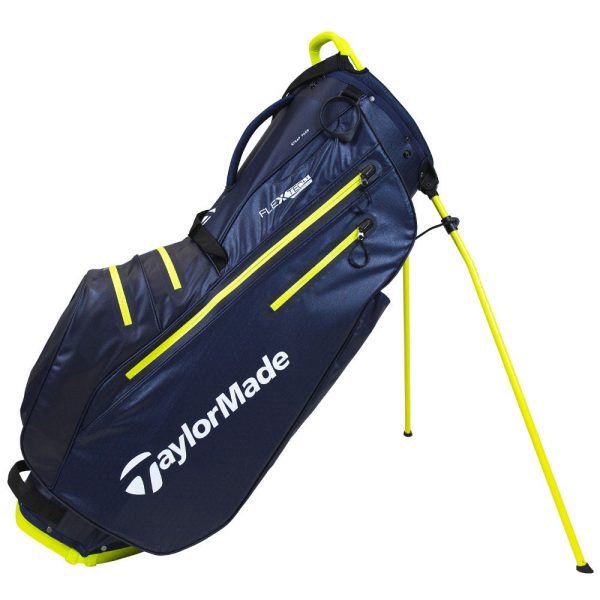 TaylorMade FlexTech Waterproof Stand Bag - Navy Yellow Online Sale