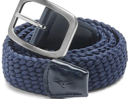 Mizuno Players Belt - Deep Navy For Discount