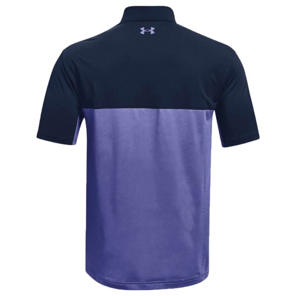 Under Armour Performance 2.0 Colorblock Polo Shirt - Academy Starlight Discount