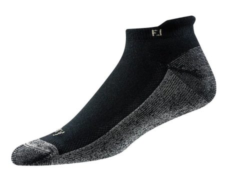 FootJoy Roll Tab Golf Socks - Black Cheap