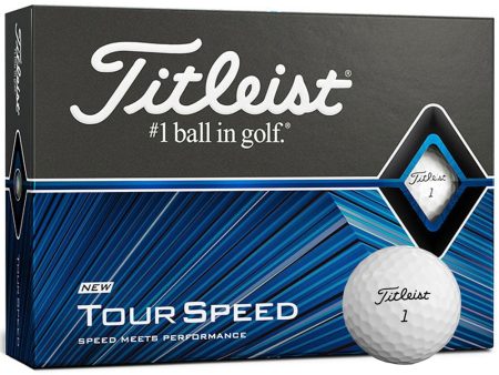 Titleist Tour Speed Golf Balls - White - 12 Pack on Sale