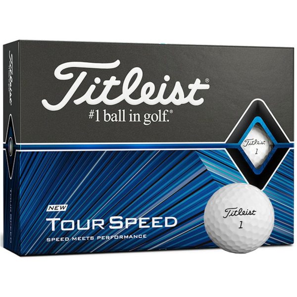 Titleist Tour Speed Golf Balls - White - 12 Pack on Sale