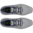 Under Armour Charged Draw 2 Wide Fit Waterproof Spiked Shoes - Mod Grey Midnight Navy Cheap