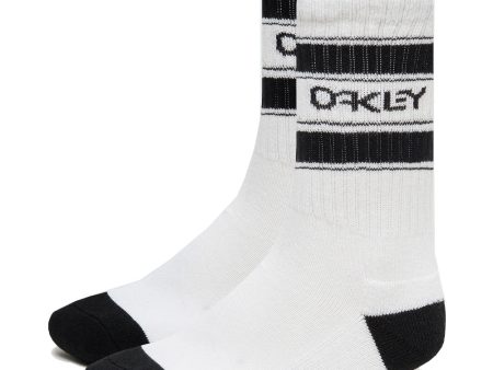 Oakley B1B Icon Socks (3 Pack) - White Sale