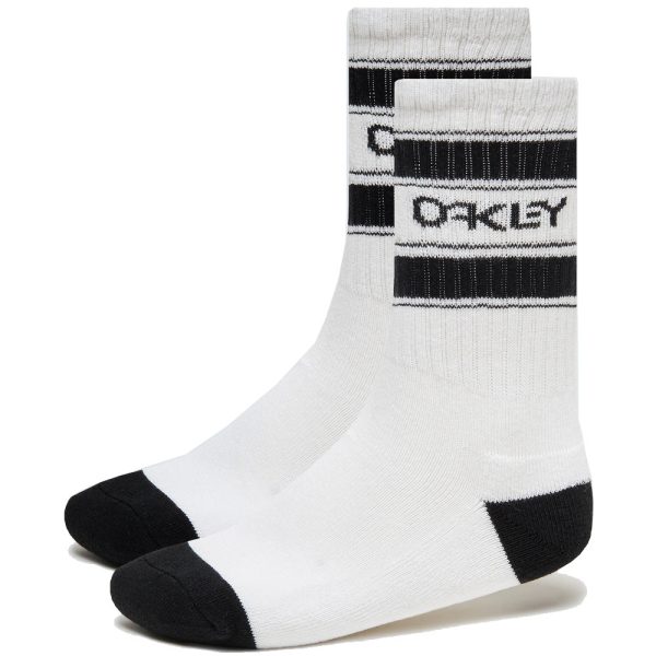 Oakley B1B Icon Socks (3 Pack) - White Sale