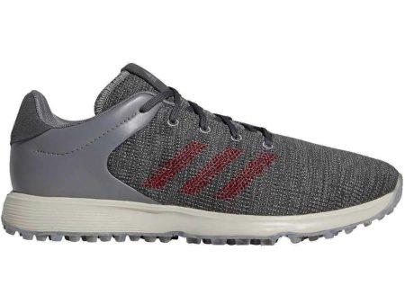 adidas S2G Spikeless Shoes - Grey Burgundy Discount