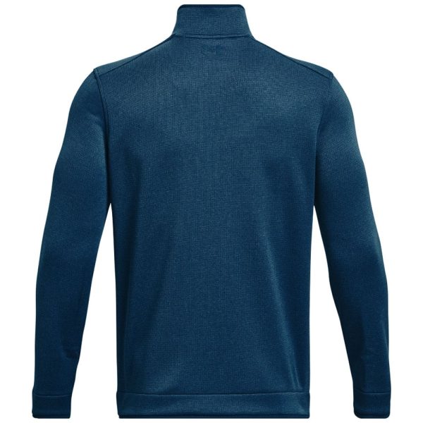 Under Armour Storm Sweater Fleece 1 2 Zip - Petrol Blue Supply