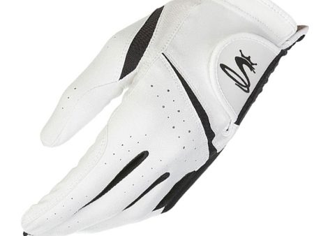 Cobra Microgrip Flex Leather Golf Glove - White Online