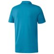 adidas Chest Print Polo Shirt - Sonic Aqua Online Sale