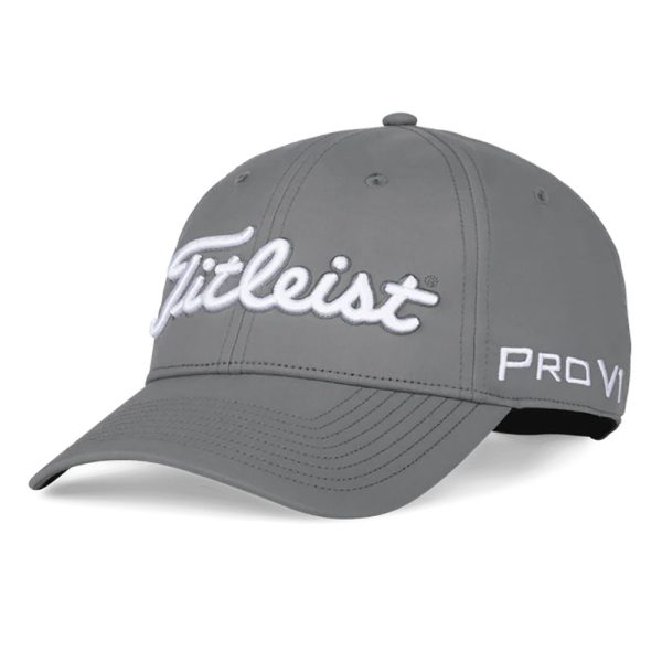 Titleist Tour Performance Cap - Grey White For Cheap