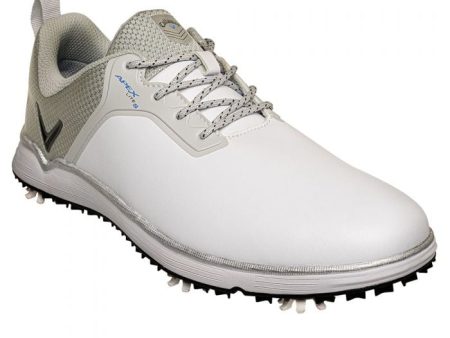 Callaway Apex Lite S Spiked Shoes - White Grey Online Hot Sale