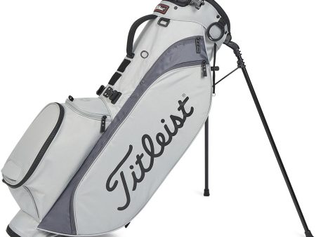 Titleist Players 4 Stand Bag - Grey Graphite Online now