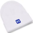 Under Armour Halftime Cuff Beanie Hat - White Online Hot Sale