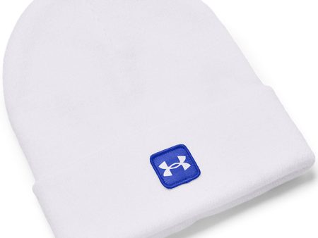 Under Armour Halftime Cuff Beanie Hat - White Online Hot Sale