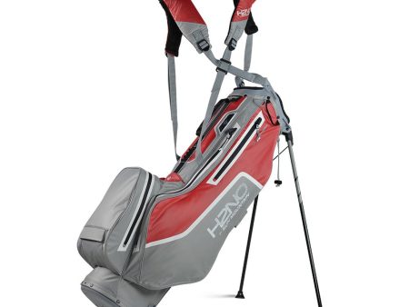 Sun Mountain H2NO LITESPEED Waterproof Stand Bag - Cadet Red White Online Sale