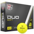 Wilson Duo Soft Golf Balls - Yellow - 12 Pack Online Hot Sale