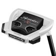 TaylorMade Spider X Chalk White Slant Neck Golf Putter Hot on Sale