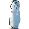 Titleist Players 4 Carbon Stand Bag - Vintage Blue White Tidal Discount