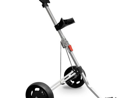 Longridge Microlite 2-Wheel Pull Trolley - Silver Fashion