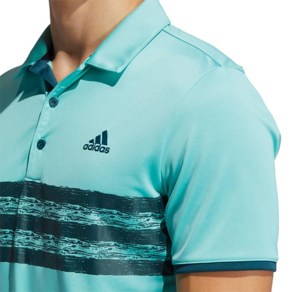 adidas Core Polo Shirt - Acid Mint Wild Teal Online now