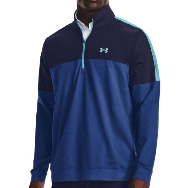 Under Armour Storm Midlayer 1 2 Zip Pullover - Blue Mirage Midnight Navy For Discount