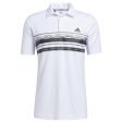 adidas Novelty Core Stripe Polo Shirt - White Black Discount