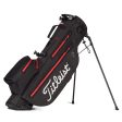 Titleist Players 4 StaDry Waterproof Stand Bag - Black Black Red Cheap