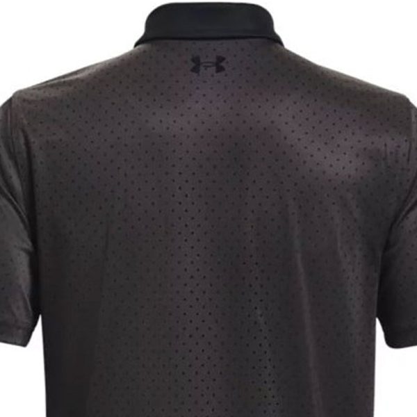 Under Armour Performance Printed Polo Shirt - Jet Grey Black Online Hot Sale