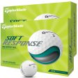 TaylorMade Soft Response Golf Balls - White - Double Dozen Fashion