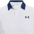 Under Armour Performance Printed Polo Shirt - White Academy For Sale