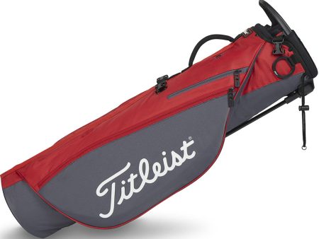 Titleist Premium Carry Bag - Dark Red Graphite Fashion