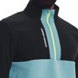 Under Armour Storm Daytona 1 2 Zip Sweater - Black Still Water Reflective Online