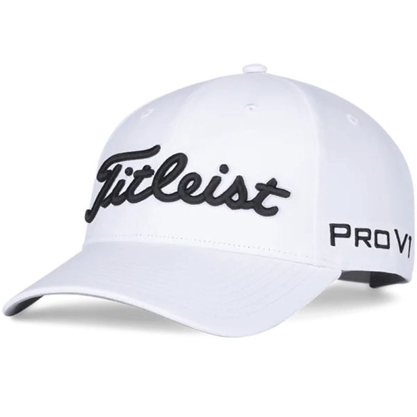 Titleist Tour Performance Cap - White Black For Cheap