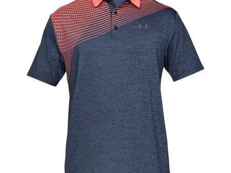 Under Armour Men s Playoff Polo 2.0 Backswing Graphic - Academy Pitch Grey Online Sale