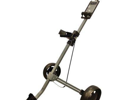 Glide-Tek 2-Wheel Pull Trolley - Silver  Gunmetal Black 2.0 Discount