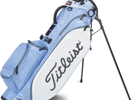 Titleist Players 4 StaDry Waterproof Stand Bag - Orchard White Iris Online now